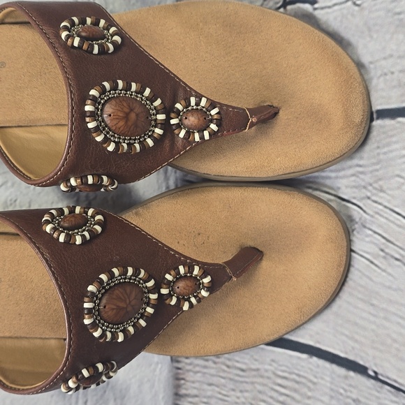 Rialto Beaded Sandal, Size 9M - Picture 3 of 10